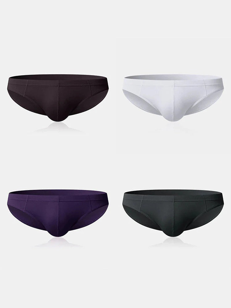 4 Pack Soft Modal Breathable Men Briefs