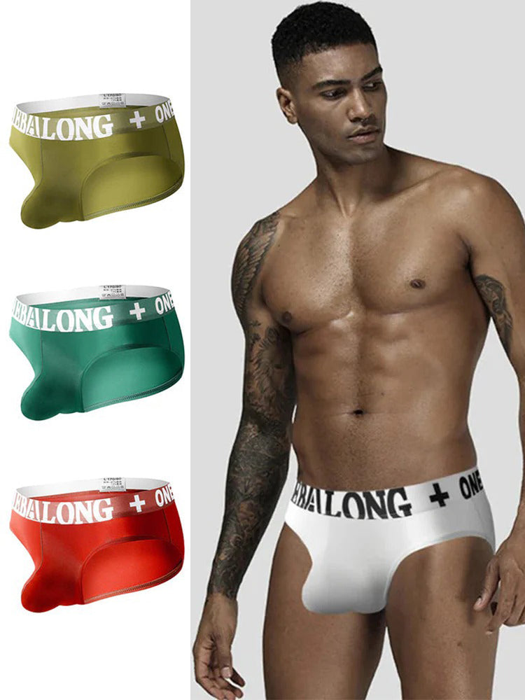 3 Pack Ice Silk Support Pouch Underwear