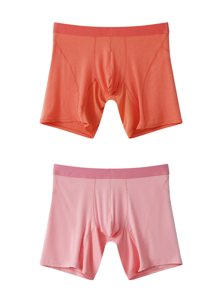 2 Pack Men’s Casual Ice Silk Midway Briefs