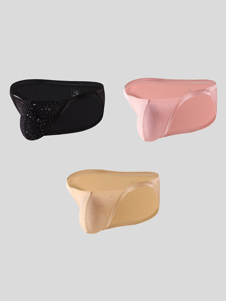 3 Pack Men's U-Convex Pouch Sexy Bikini