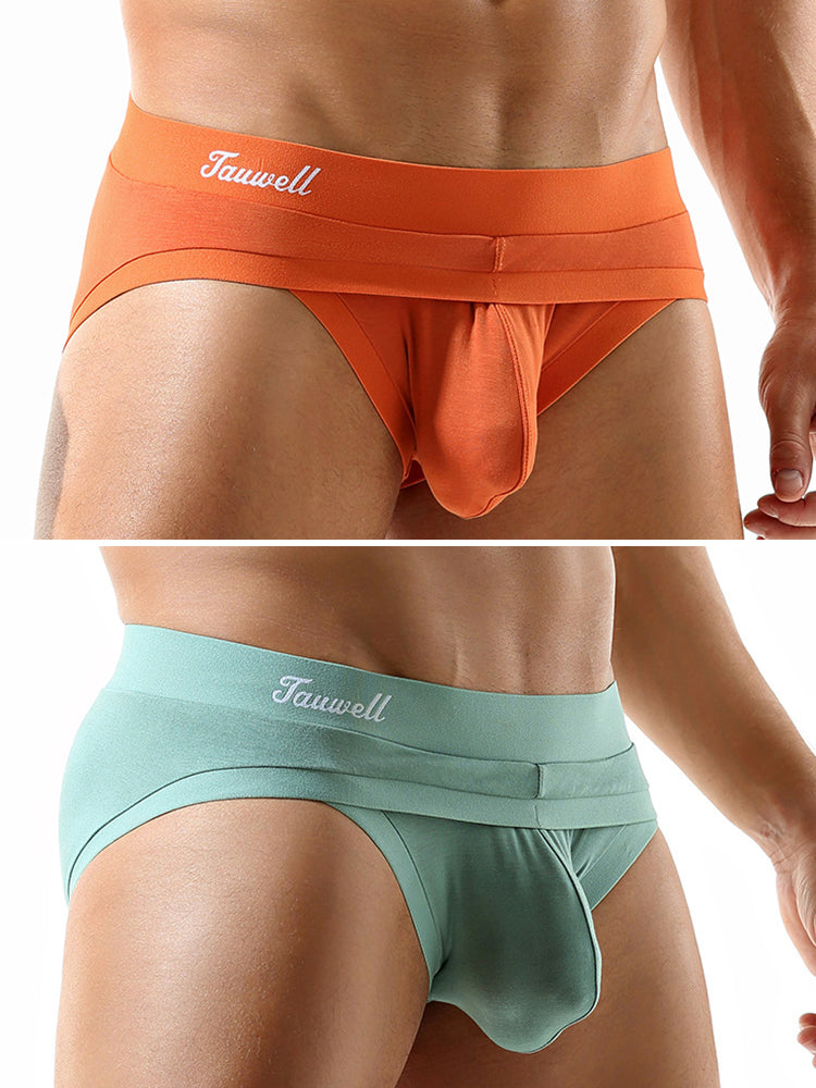 2-pack Men's Sexy U-shaped Pouch Briefs