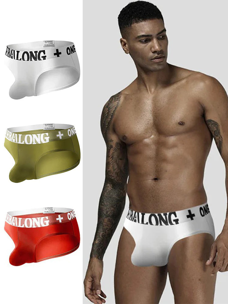 3 Pack Ice Silk Support Pouch Underwear