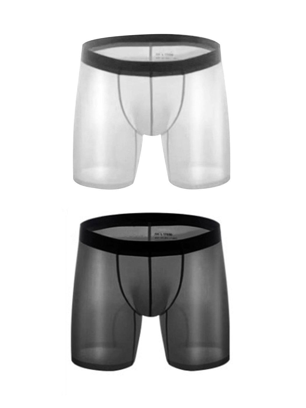 2 Pack Men’s Breathable Athletic Mesh Boxer Briefs