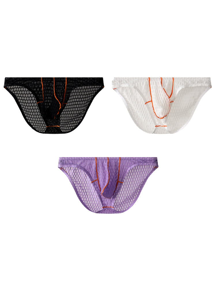 3 Pack Men's Ice Thread Briefs