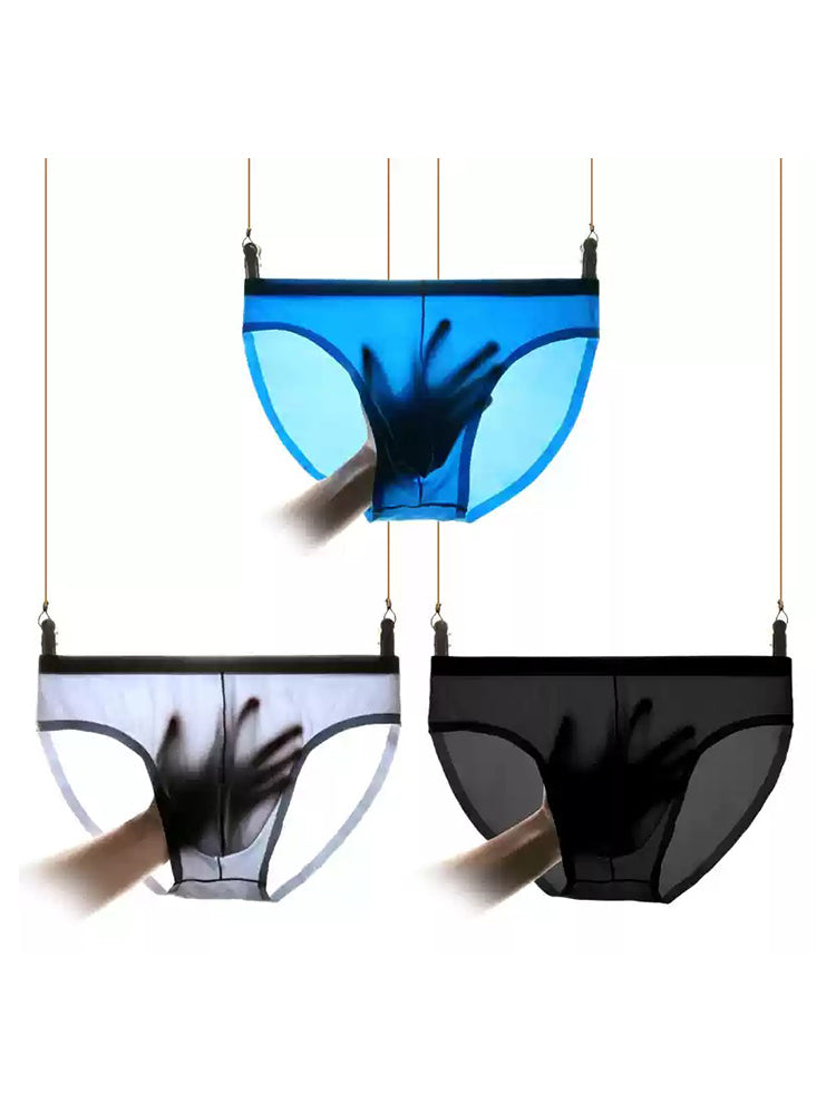 Men's Breathable Seamless Thin Briefs