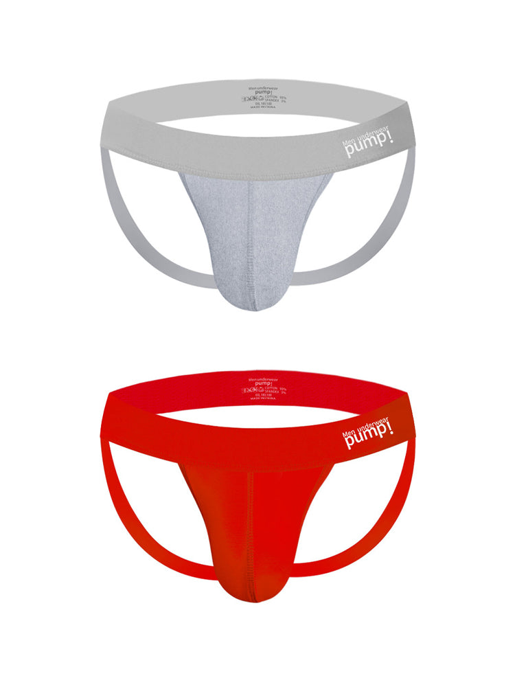 Men's Sexy Cotton Tagless Jockstrap