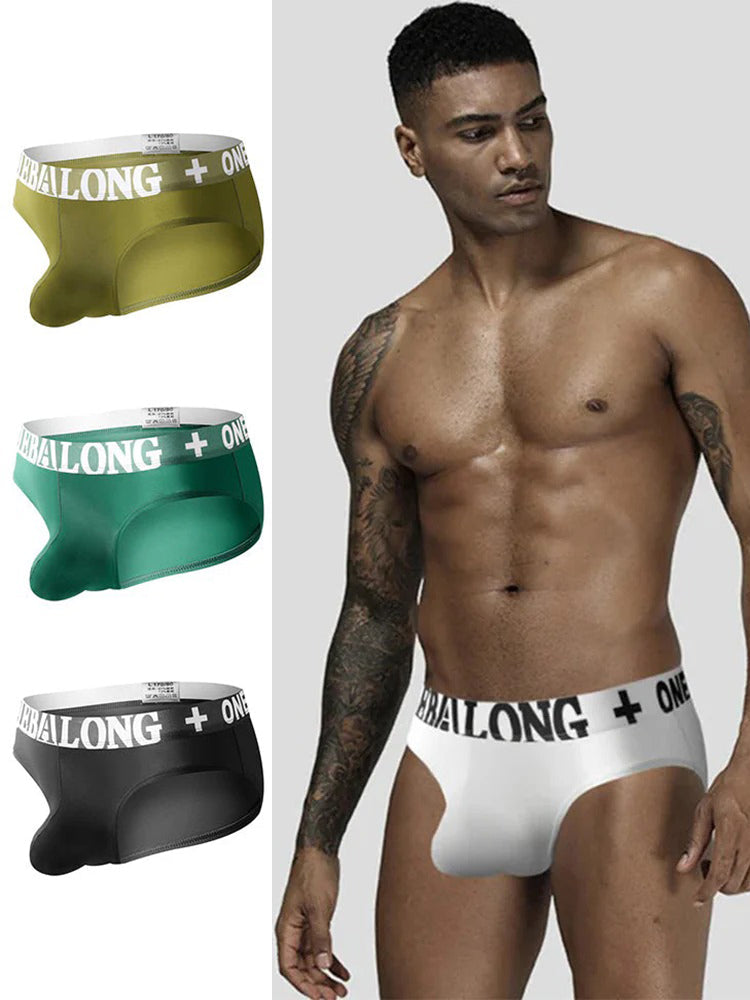 3 Pack Ice Silk Support Pouch Underwear