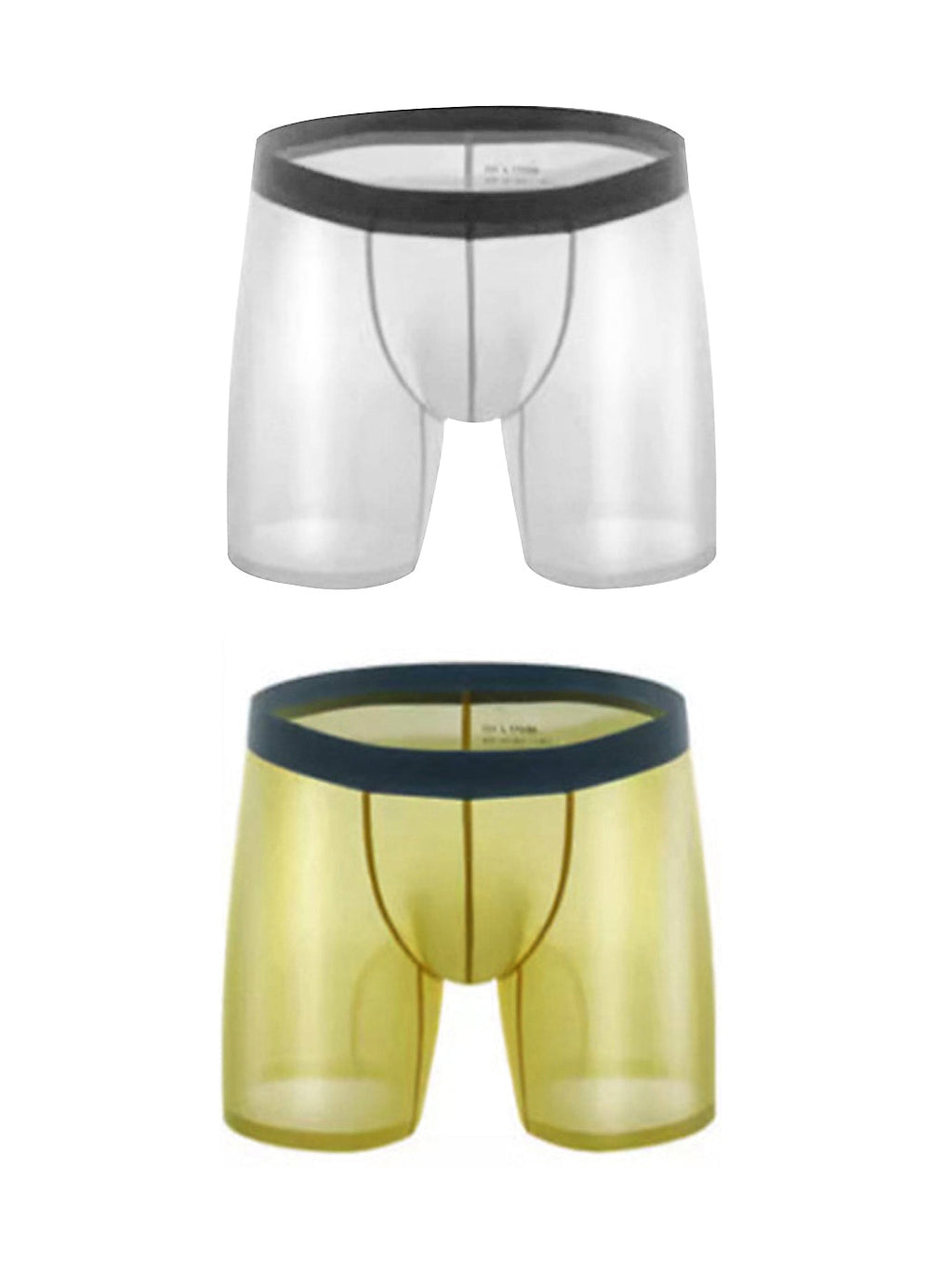 2 Pack Men’s Breathable Athletic Mesh Boxer Briefs