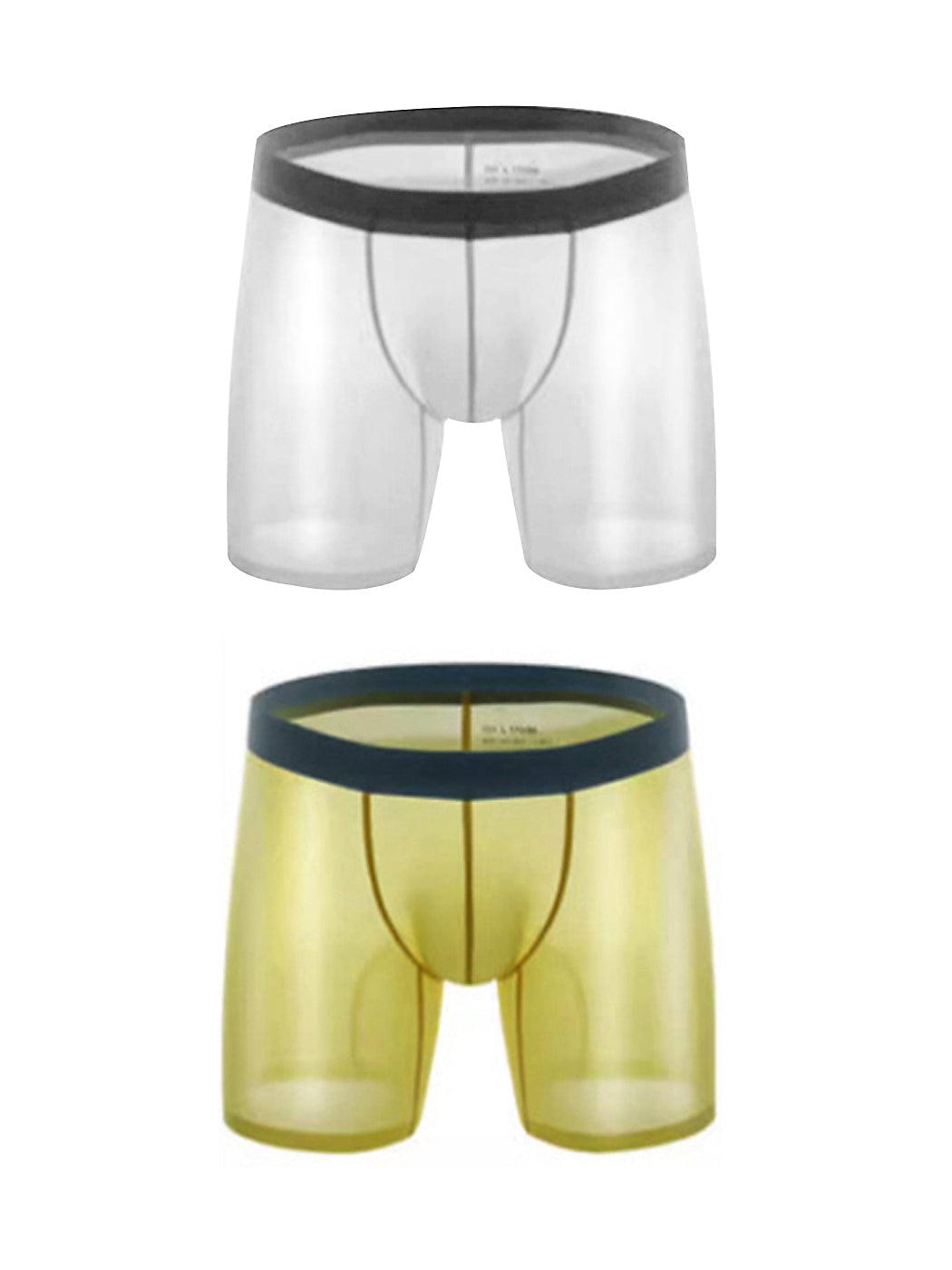 2 Pack Men’s Breathable Athletic Mesh Boxer Briefs