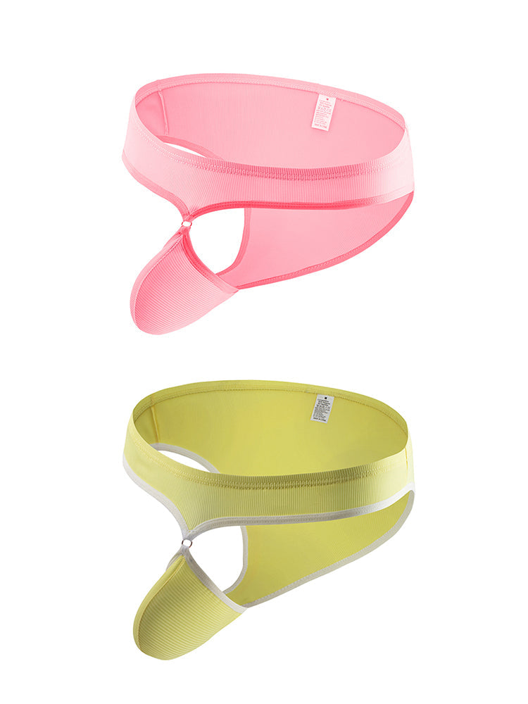 Men's Low Rise Sexy Hollow Pocket Briefs