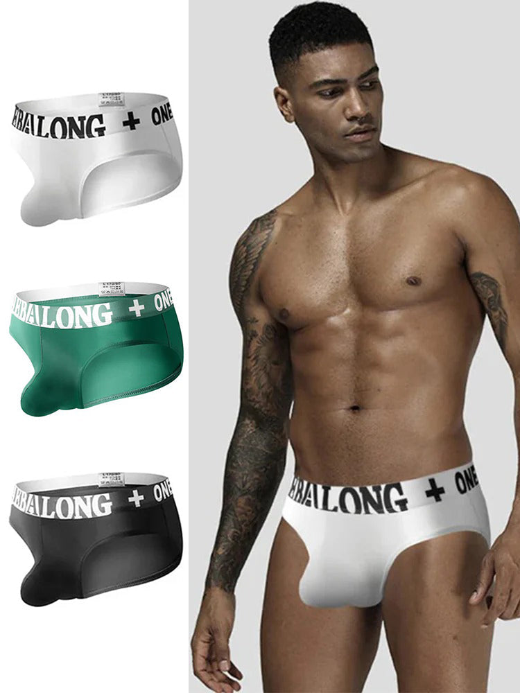 3 Pack Ice Silk Support Pouch Underwear