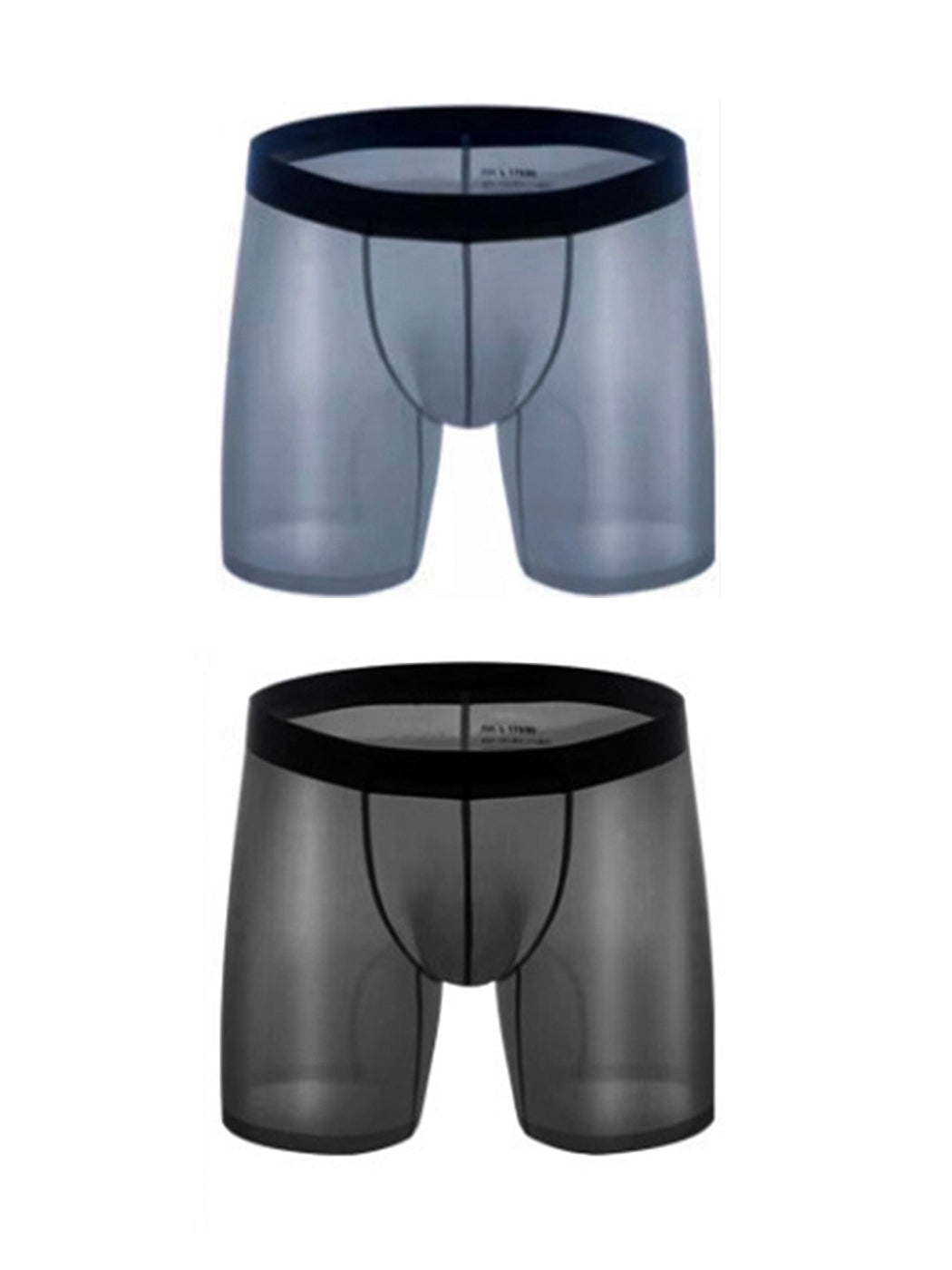 2 Pack Men’s Breathable Athletic Mesh Boxer Briefs