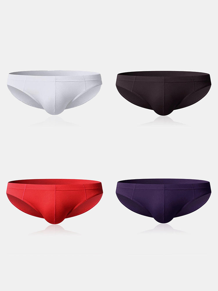 4 Pack Soft Modal Breathable Men Briefs