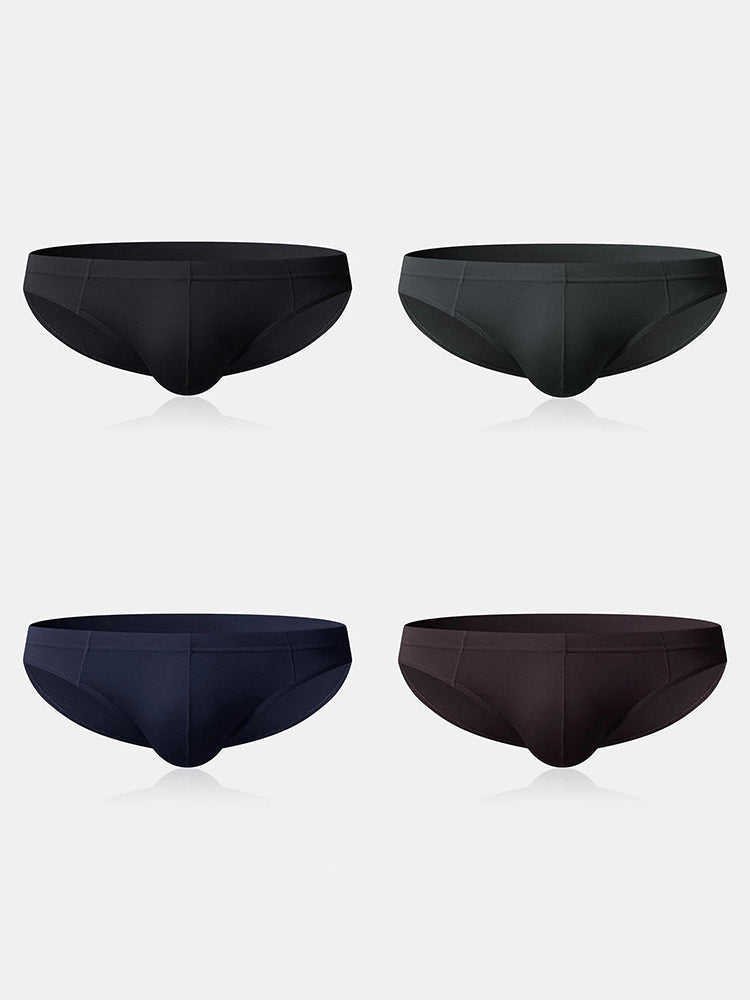 4 Pack Soft Modal Breathable Men Briefs