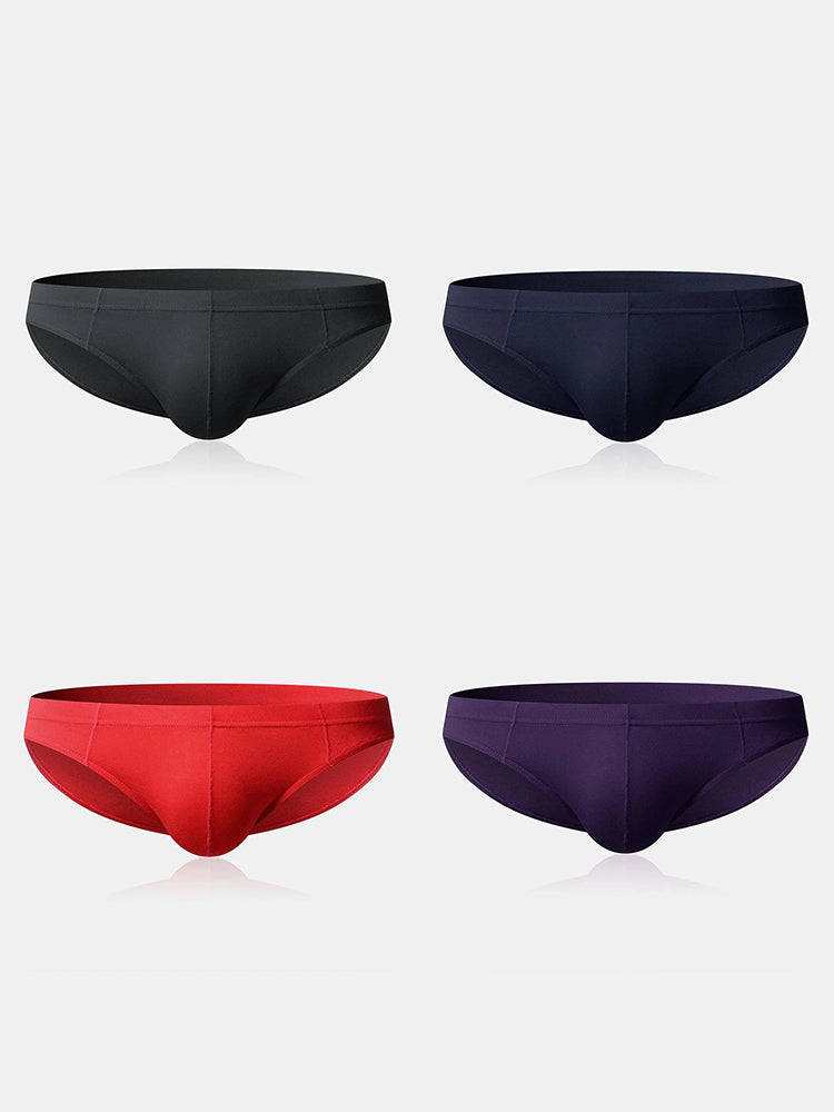 4 Pack Soft Modal Breathable Men Briefs