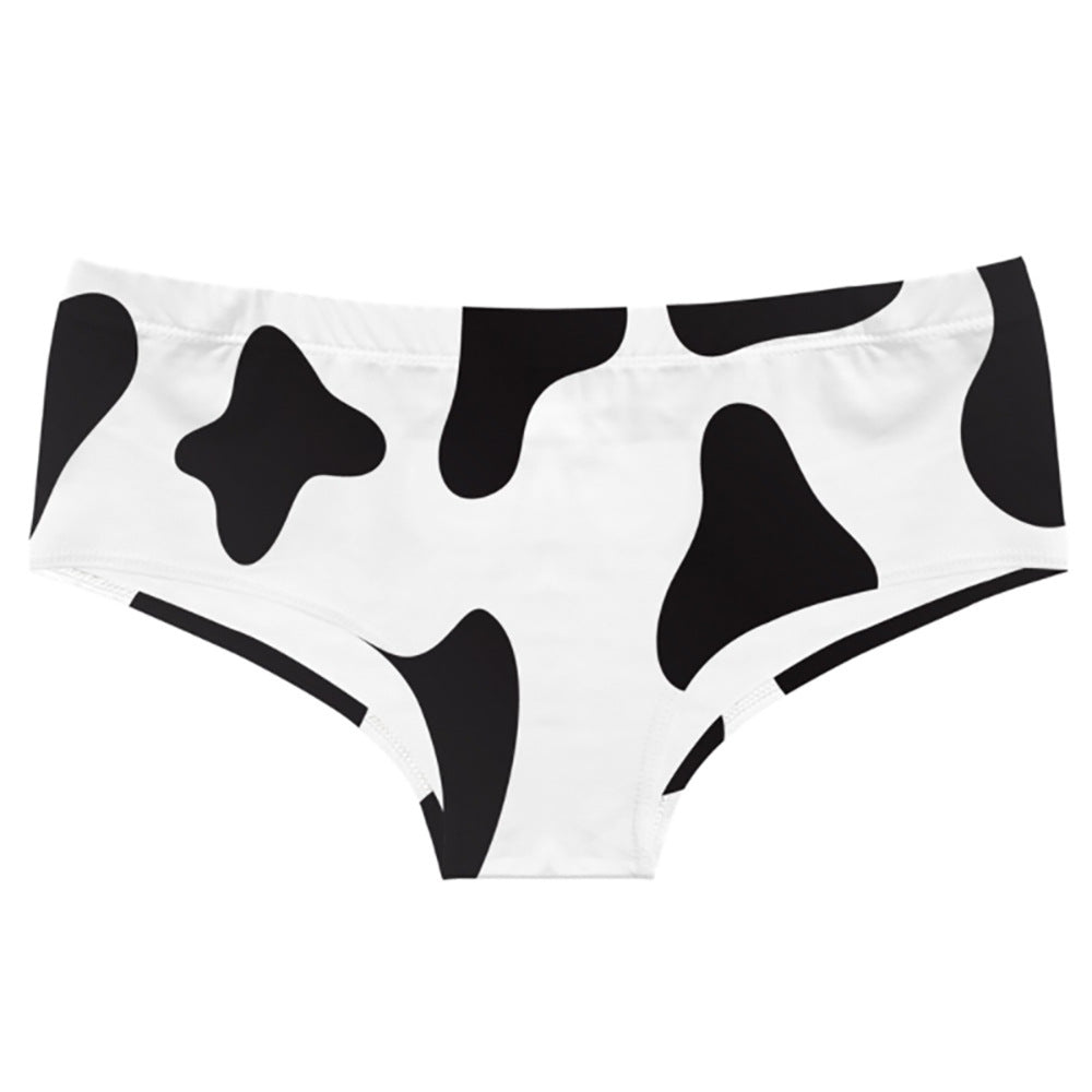 Cow Print Femboy Panties