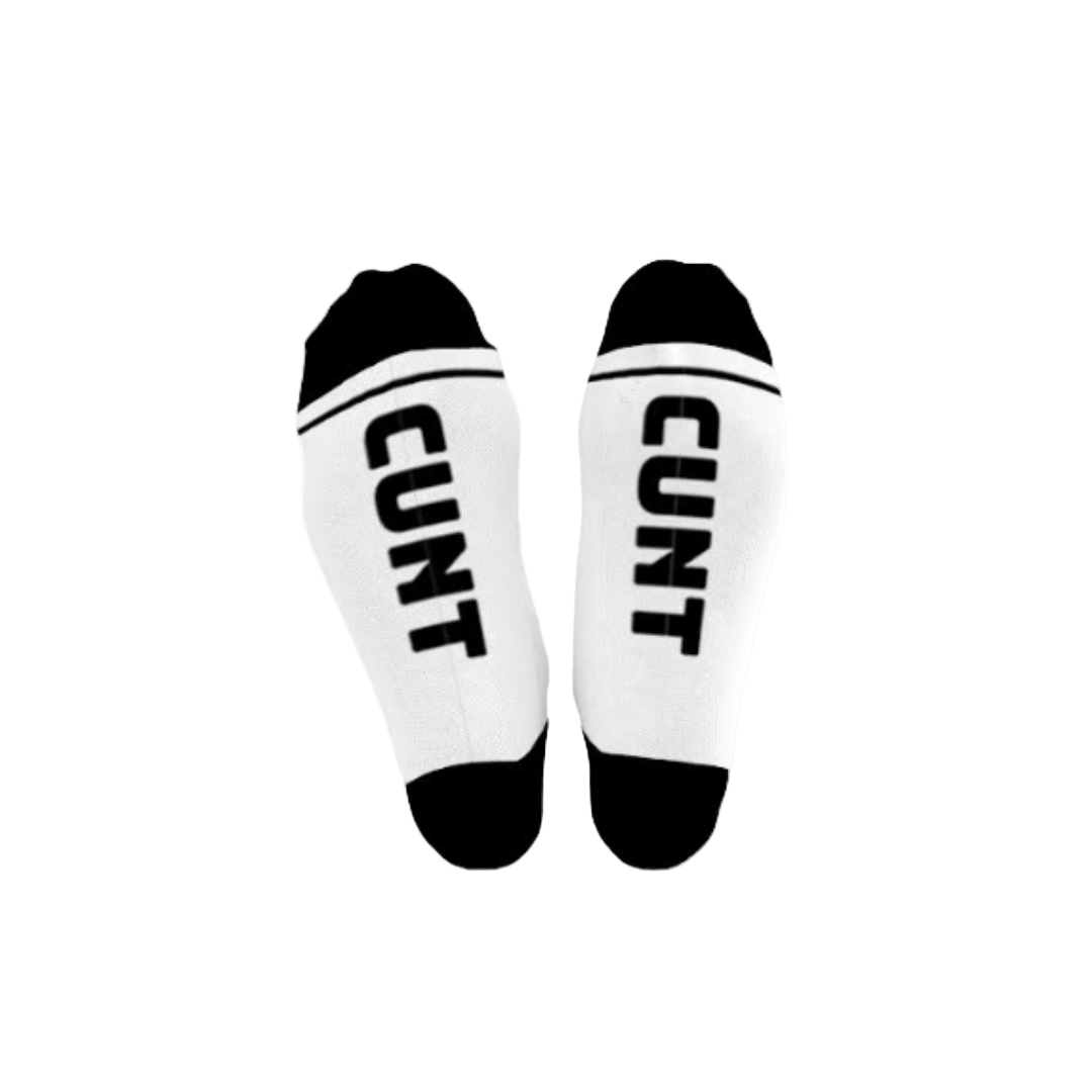 CUNT Cotton Crew Socks mid - length - The Pup Play Hub