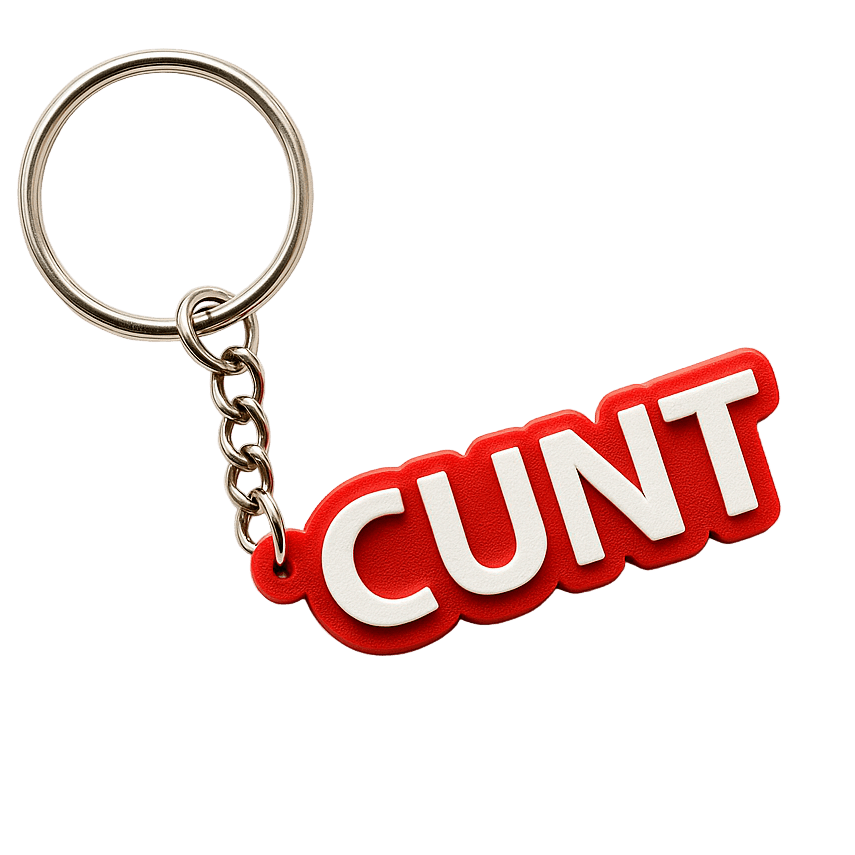 CUNT Keychain - The Pup Play Hub