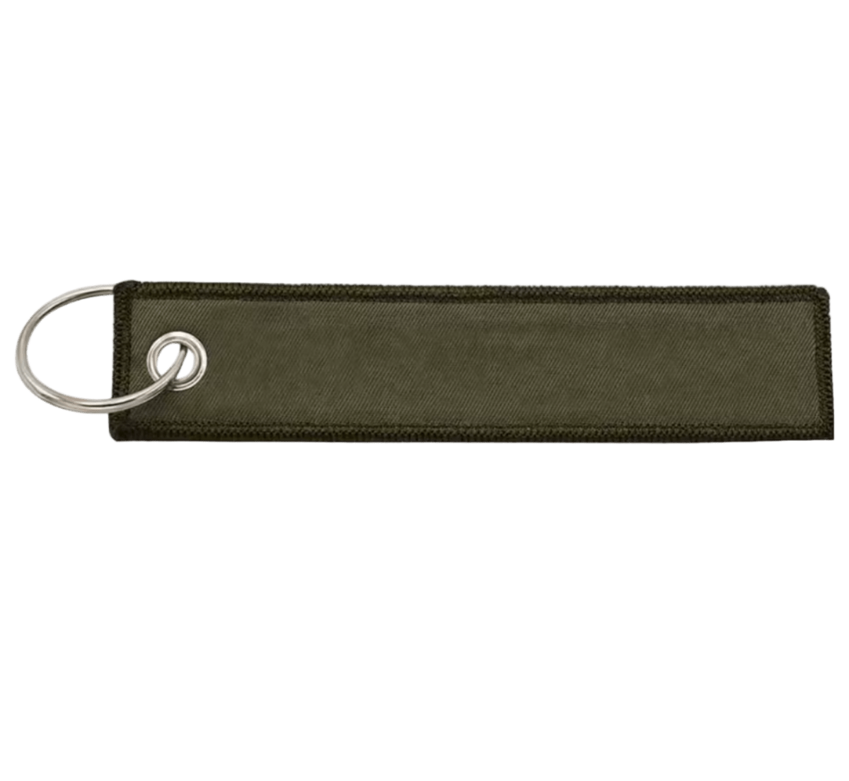 Custom Keyring Tag 13cmx2.8cm Deep Green - The Pup Play Hub