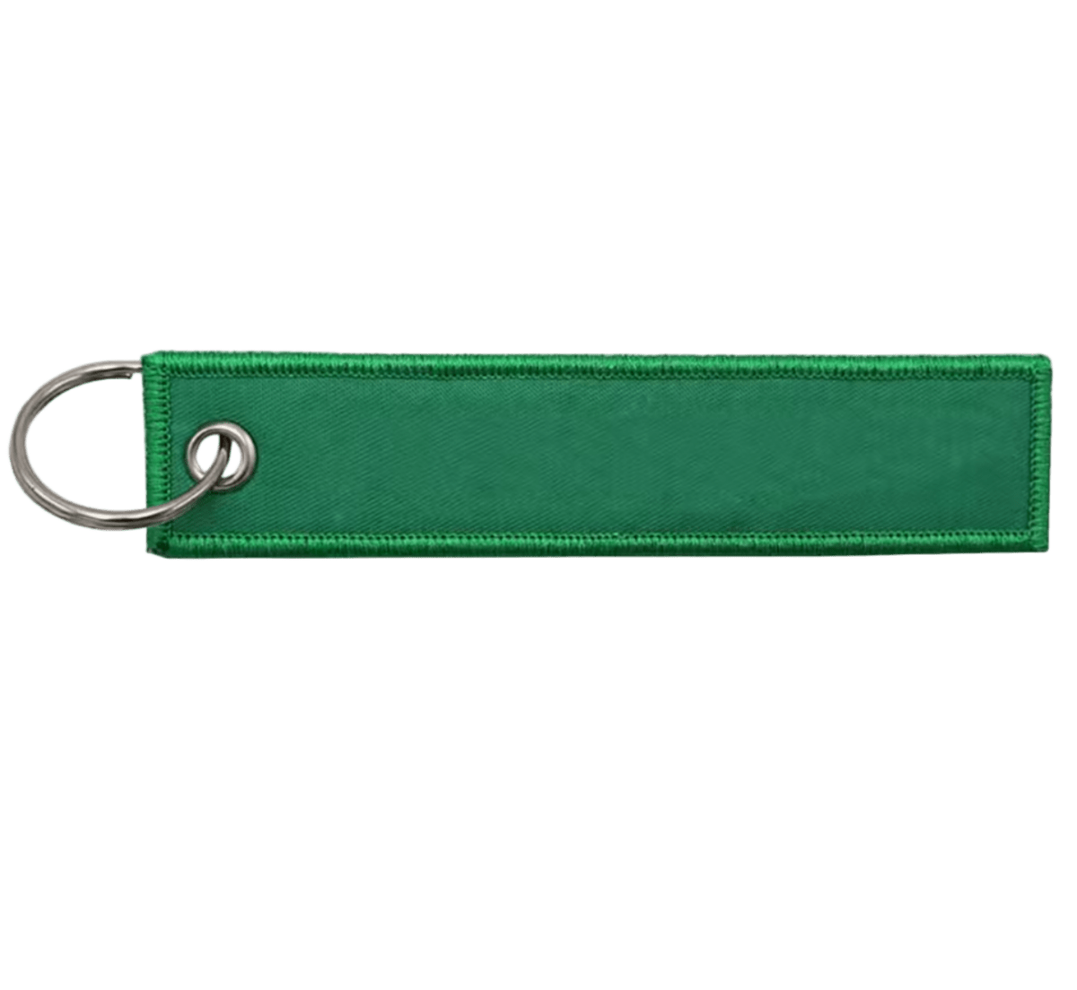 Custom Keyring Tag 13cmx2.8cm Green - The Pup Play Hub