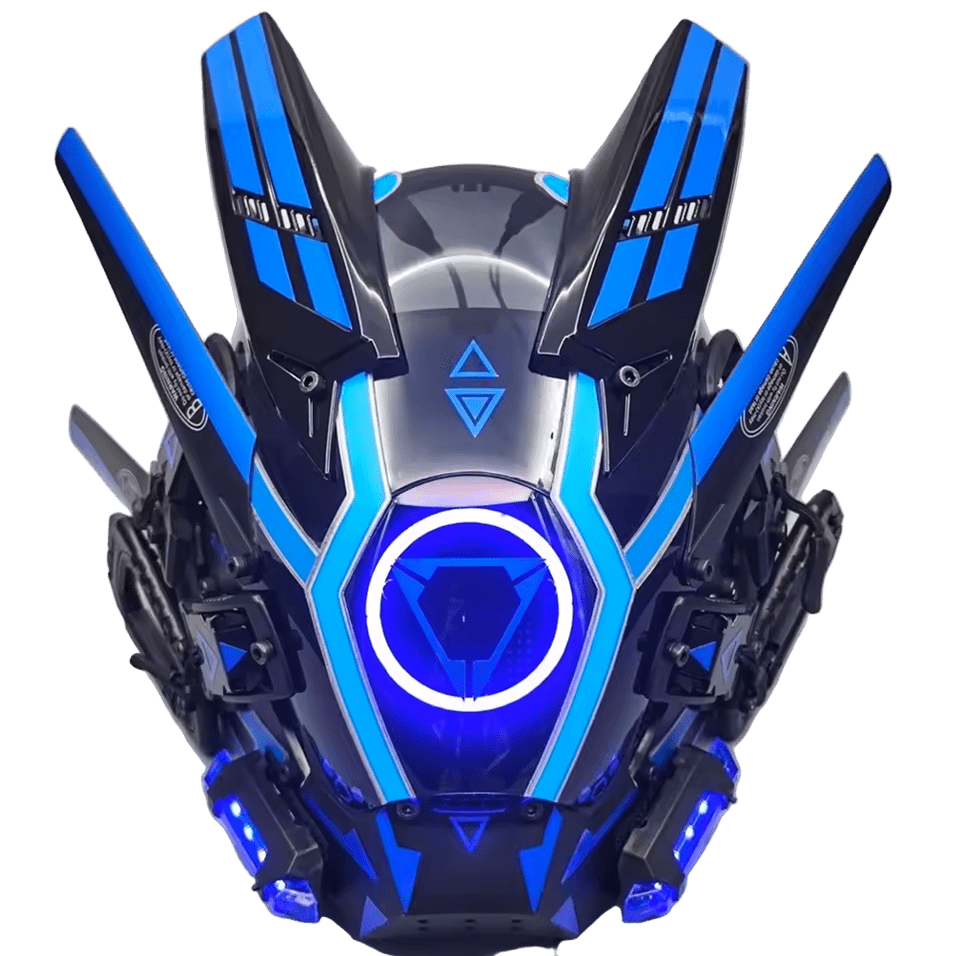 Cyberpunk Helmet - The Pup Play Hub