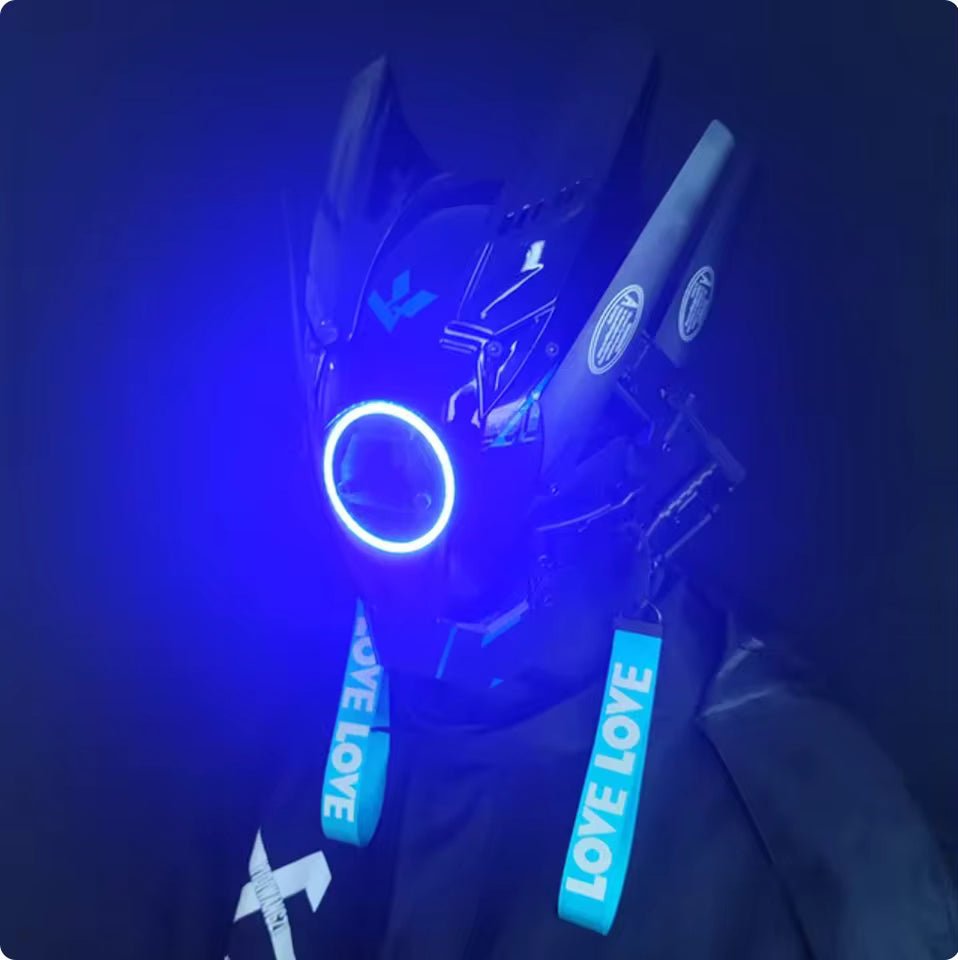 Cyberpunk Helmet - The Pup Play Hub