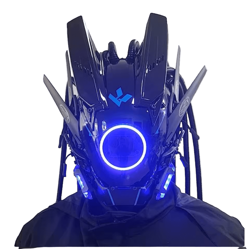 Cyberpunk Helmet - The Pup Play Hub