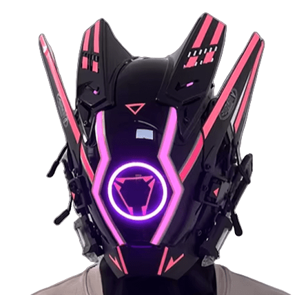 Cyberpunk Helmet - The Pup Play Hub