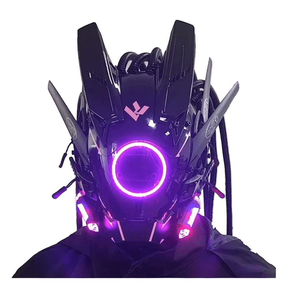 Cyberpunk Helmet - The Pup Play Hub