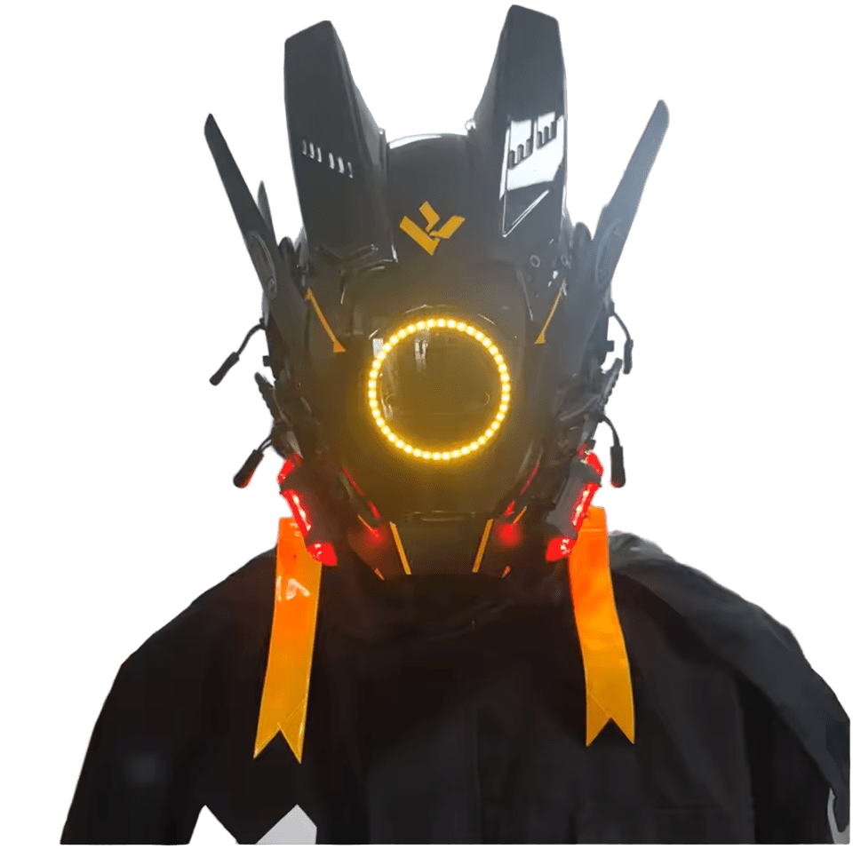 Cyberpunk Helmet - The Pup Play Hub