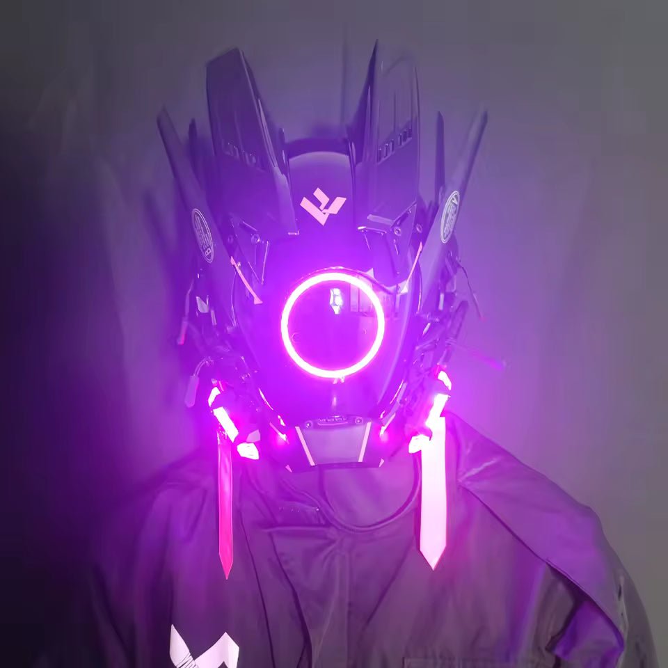 Cyberpunk Helmet - The Pup Play Hub