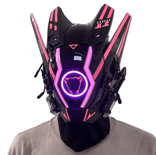 Cyberpunk Helmet - The Pup Play Hub