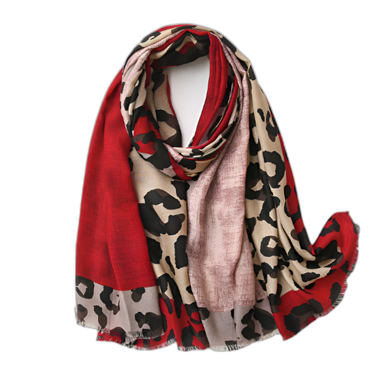 Leopard Pashmina Scarf