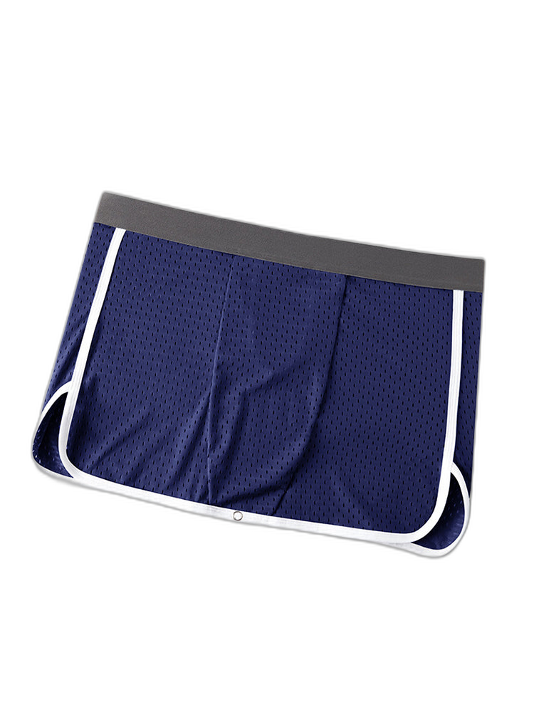 Men's  Button Casual U-Shaped Roman Skirt Dual-Purpose Arrow Pants Underwear
