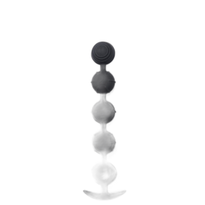 Penta - Silicone Anal Beads - 5 Beads with Tail