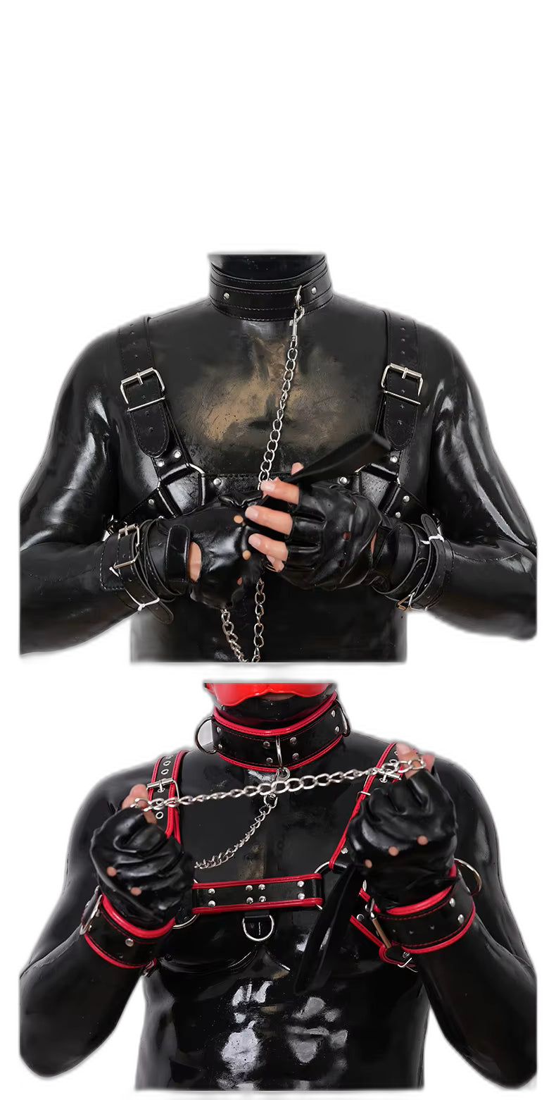 Harness, Cuff, Collar Bundle Yellow