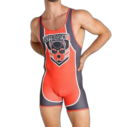 Cell Block 13 Spitfire Singlet Red