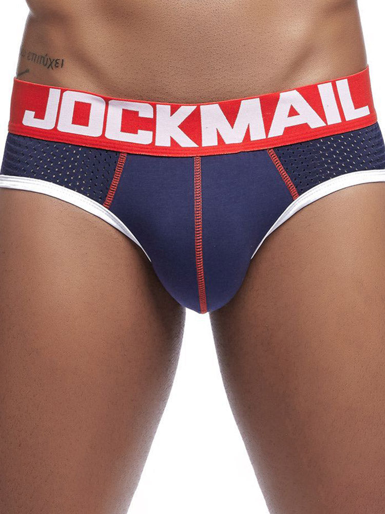 Mesh Breathable Sports Briefs