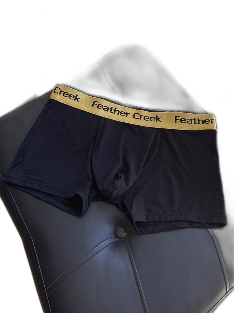 3 Pack Men's U-Shaped Large Pouch Breathable Comfortable Trunks