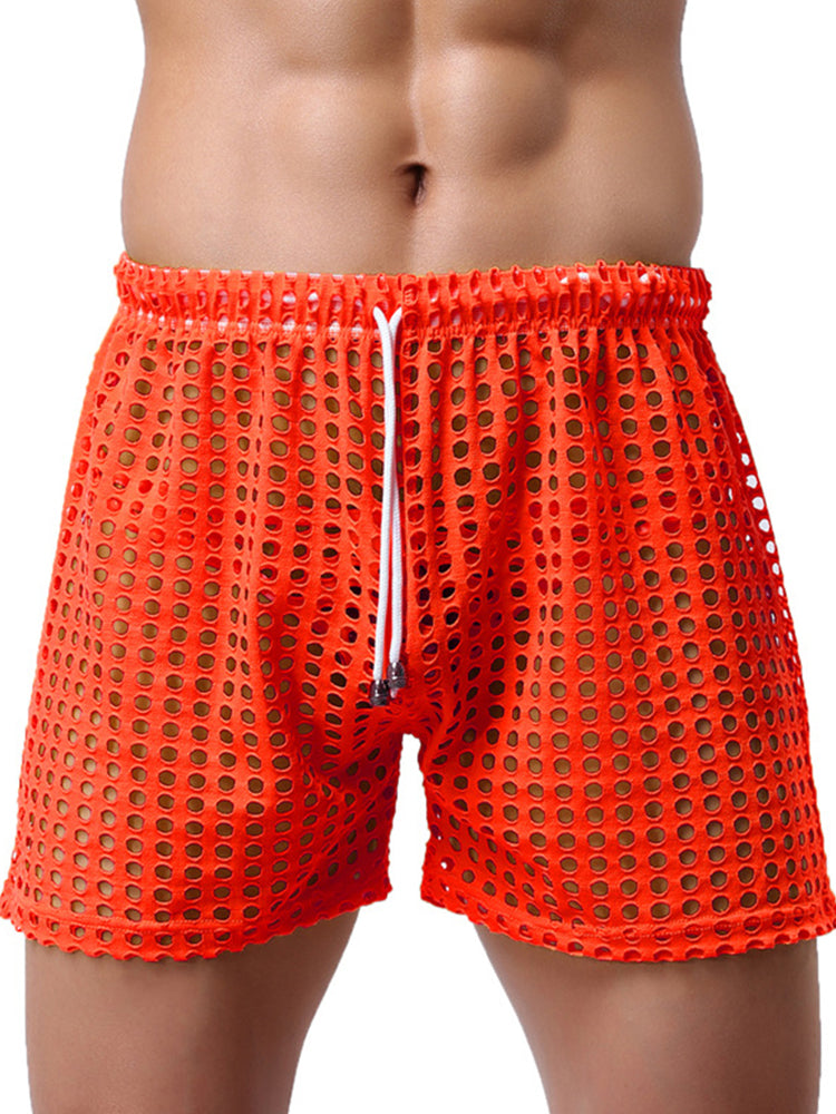 Men's Loose Sexy Mesh Shorts