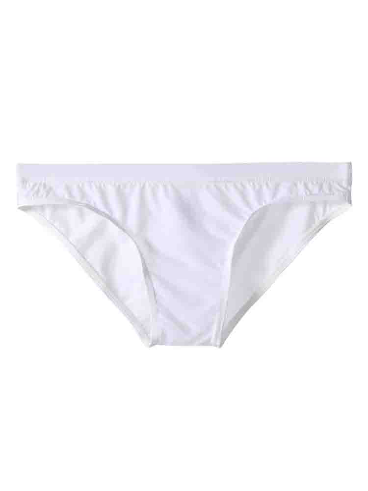 Men's Solid Color Low Waist Thin Briefs