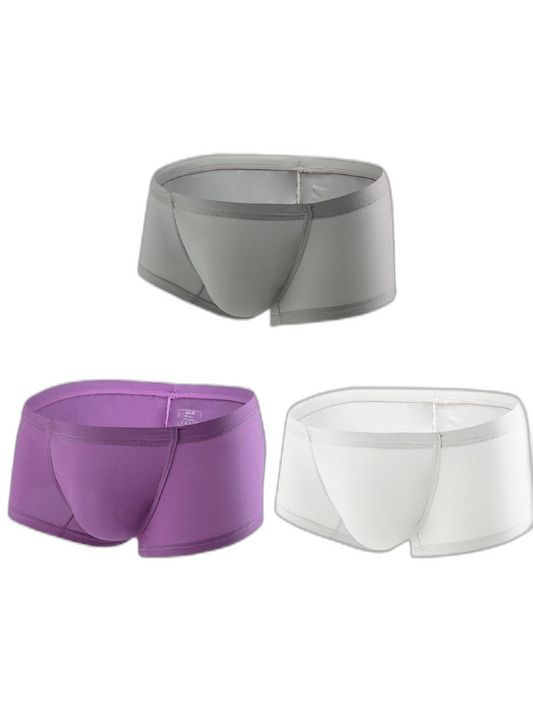 3 Pack Soft Thin Support Pouch Underwear
