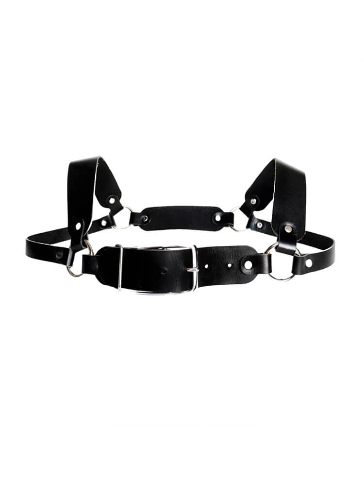 Men's Sexy Leather Adjustable Chest Harness