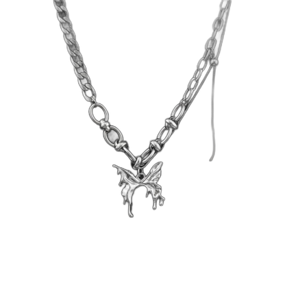 Midnight Flutter Necklace