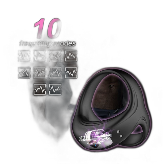 Ezra - Triangle Vibrating Cock Ring