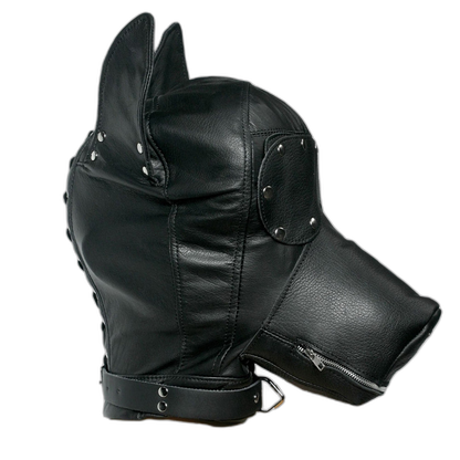 ruff GEAR FIDO Leather Dog Hood