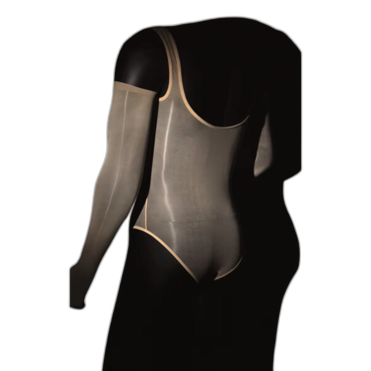 Queer Glow-Up Shiny Member Bodysuit