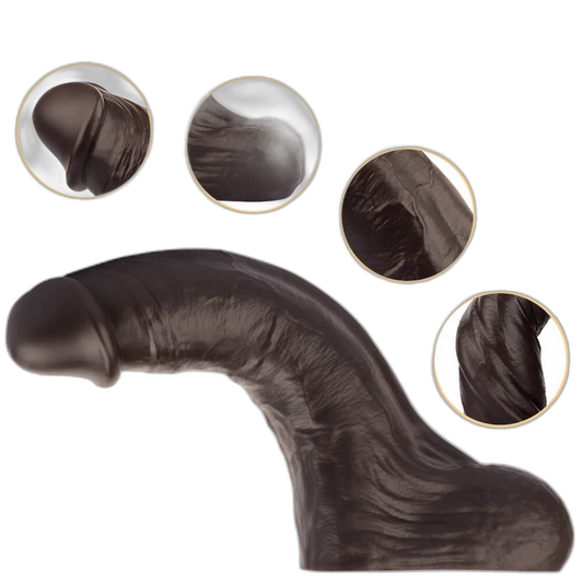 Cerberus - Realistic Dildo - Brown Dildo