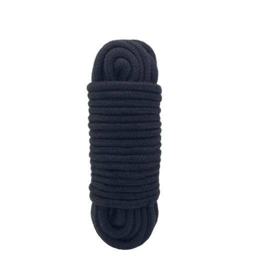 Soft Touch Rope Black