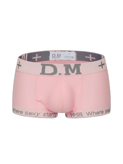 2 Pack Men's Low-rise Sexy Side Opening Pocket Trunk